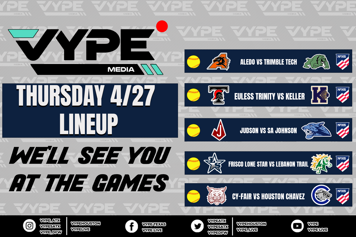 VYPE Live Lineup - Thursday 4/27/23