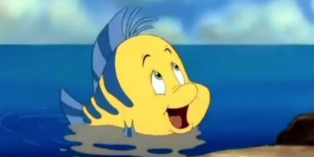 Poster For Flounder From 'Little Mermaid' Incites Jokes PHOTO Comic