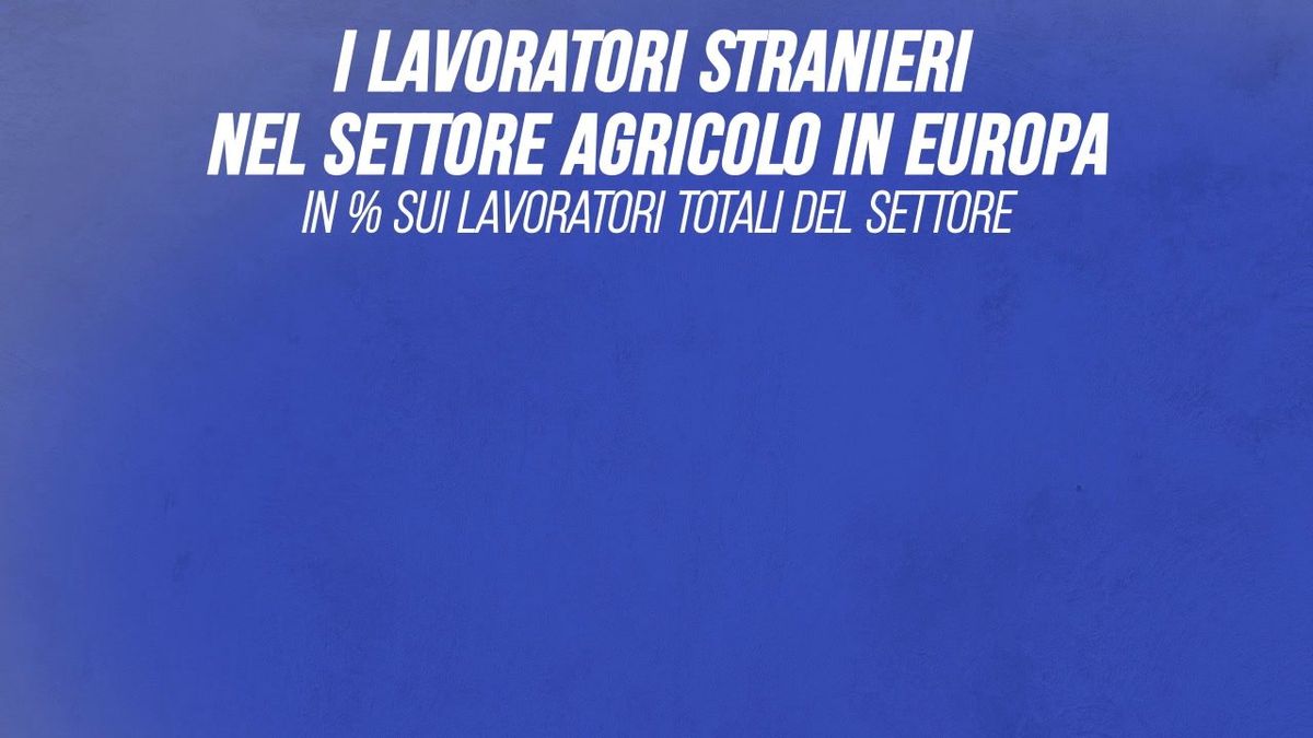 I lavoratori stranieri nel settore agricolo in Europa