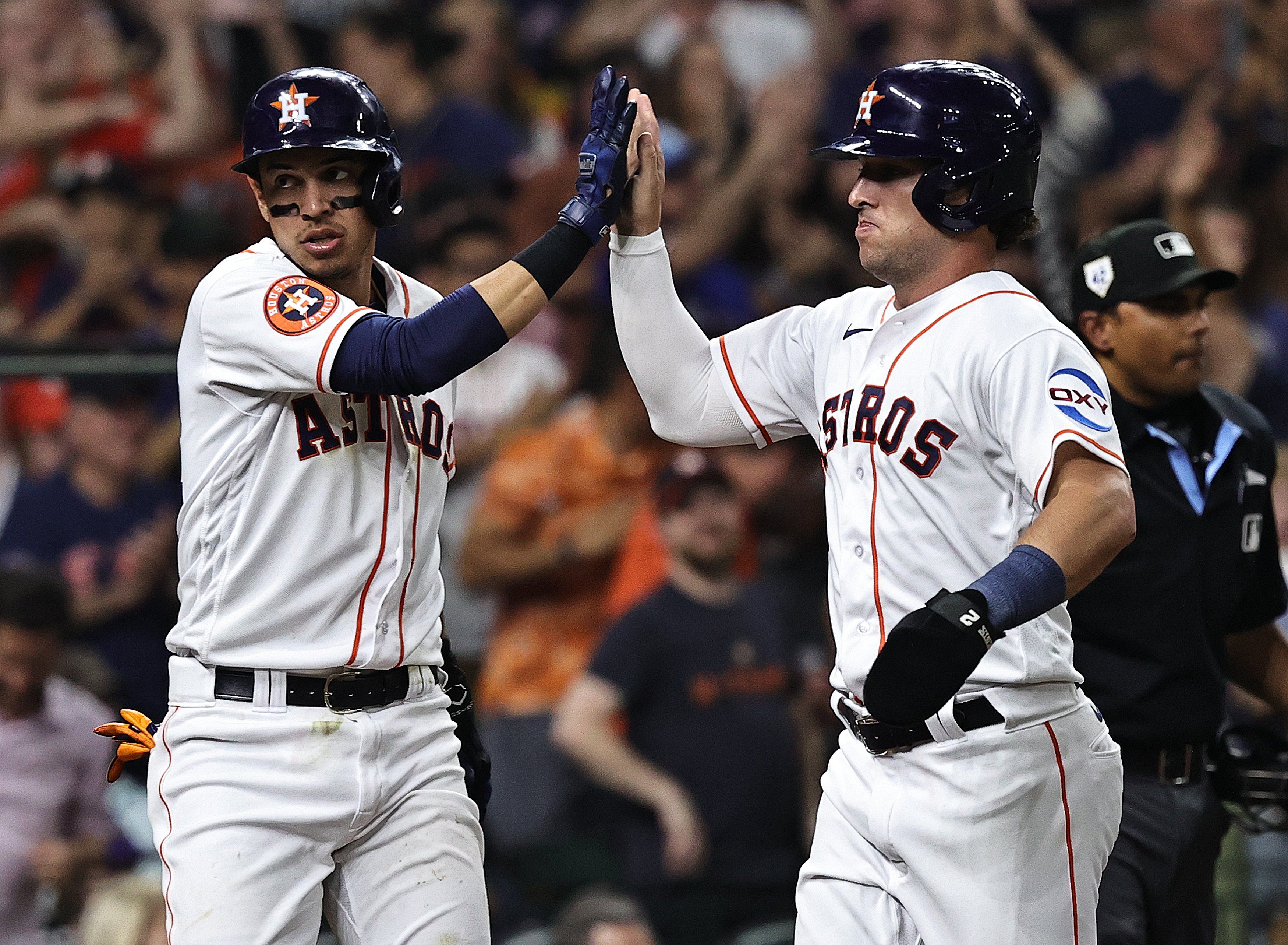 Astros Mauricio Dubon, Alex Bregman