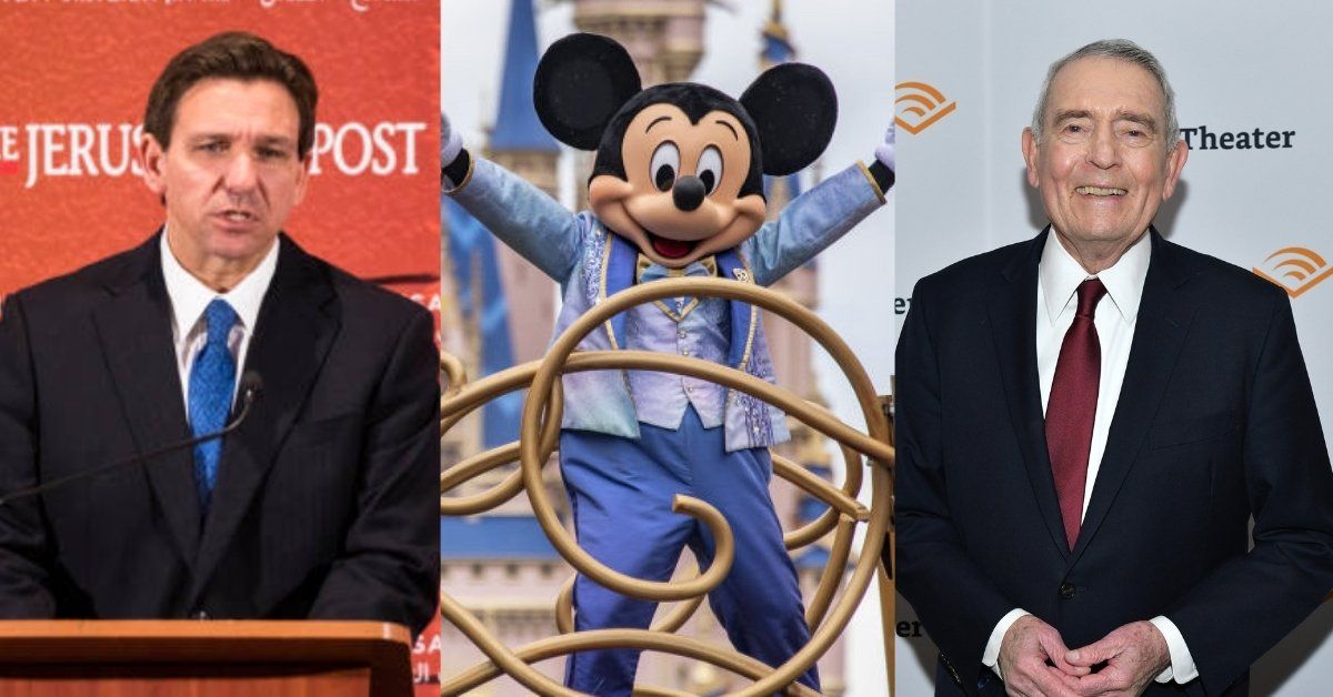 Disney Just Sued DeSantis For 'Weaponizing' His Power—And Dan Rather Summed It Up Perfectly