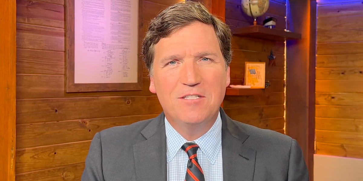 NextImg:Tucker Carlson's Twitter video blows up, gets more than 19 million views in less than 24 hours