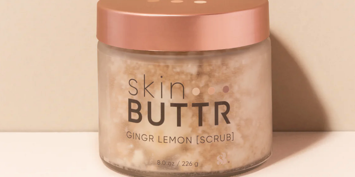 Skin Buttr Ginger Lemon Scrub
