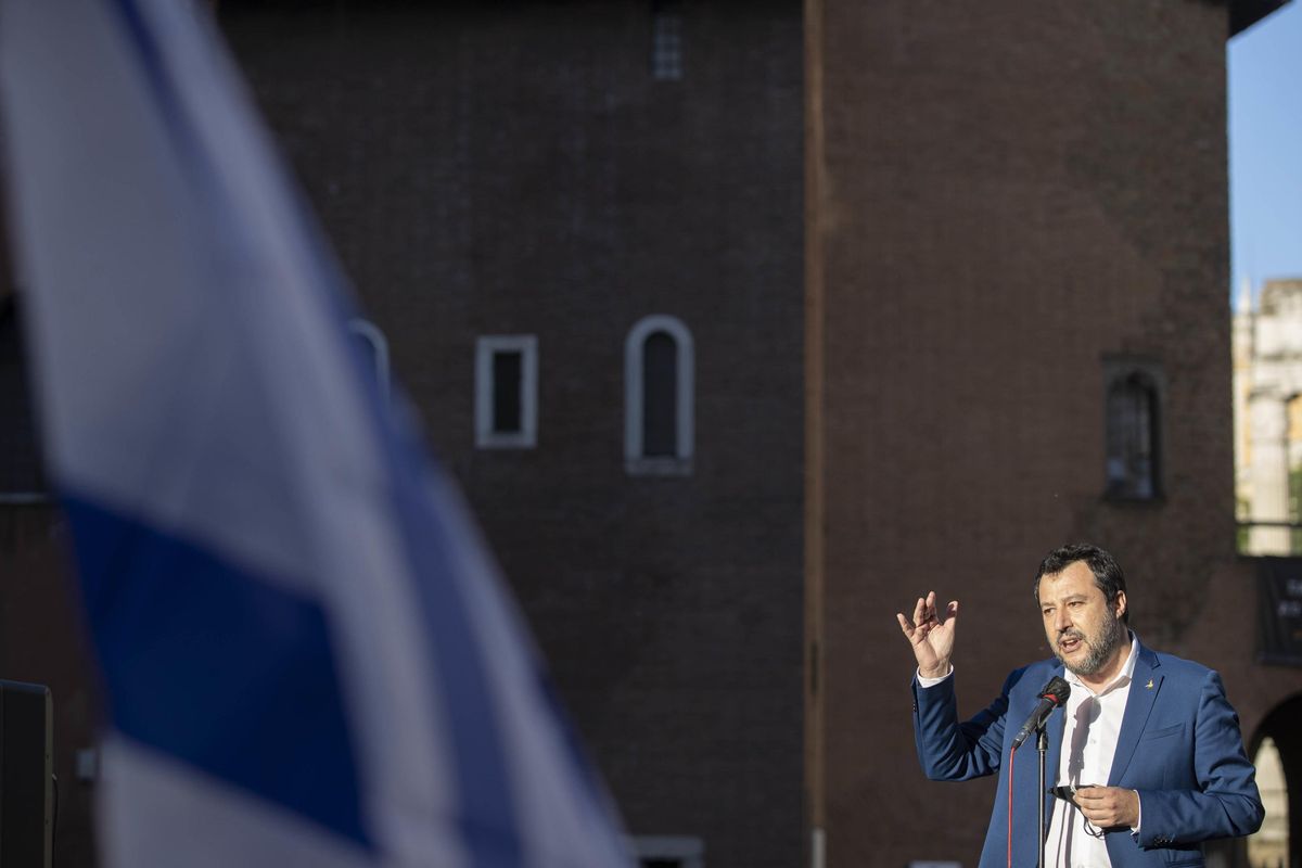 In Europa la Lega è il primo partito a sostenere Israele