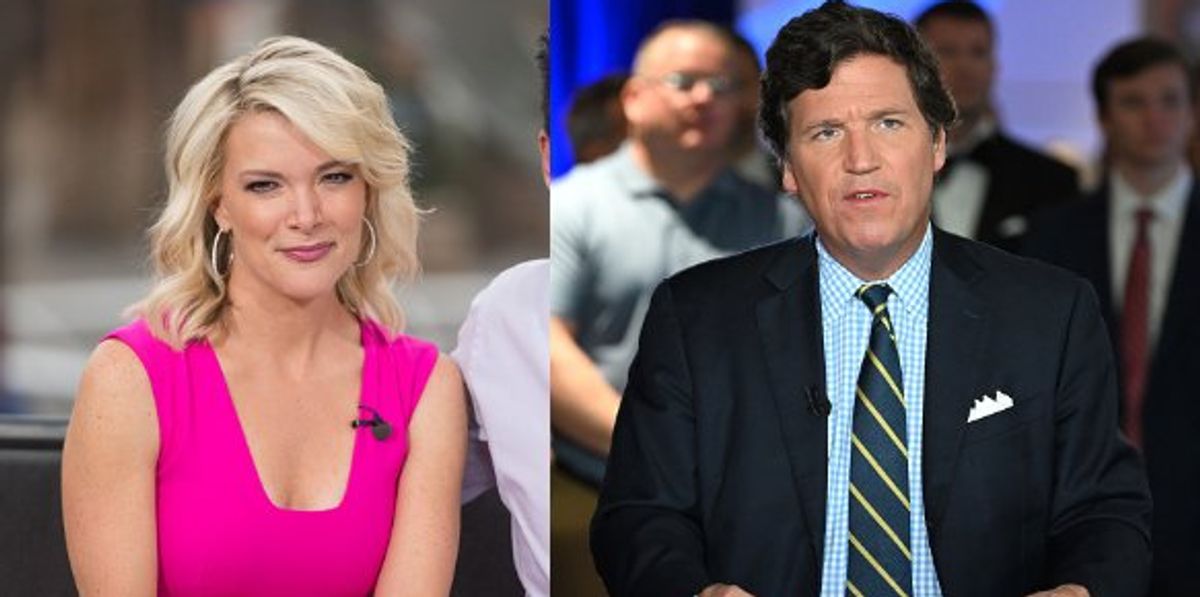 NextImg:Video: Megyn Kelly says Tucker Carlson is not yet fired, claims Fox News 'bought his silence' and is 'determined to destroy him'