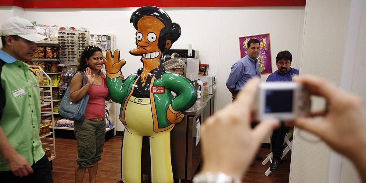 NextImg:'Simpsons' voice actor for controversial 'Apu' character regrets pushing 'marginalizing, dehumanizing stereotype'