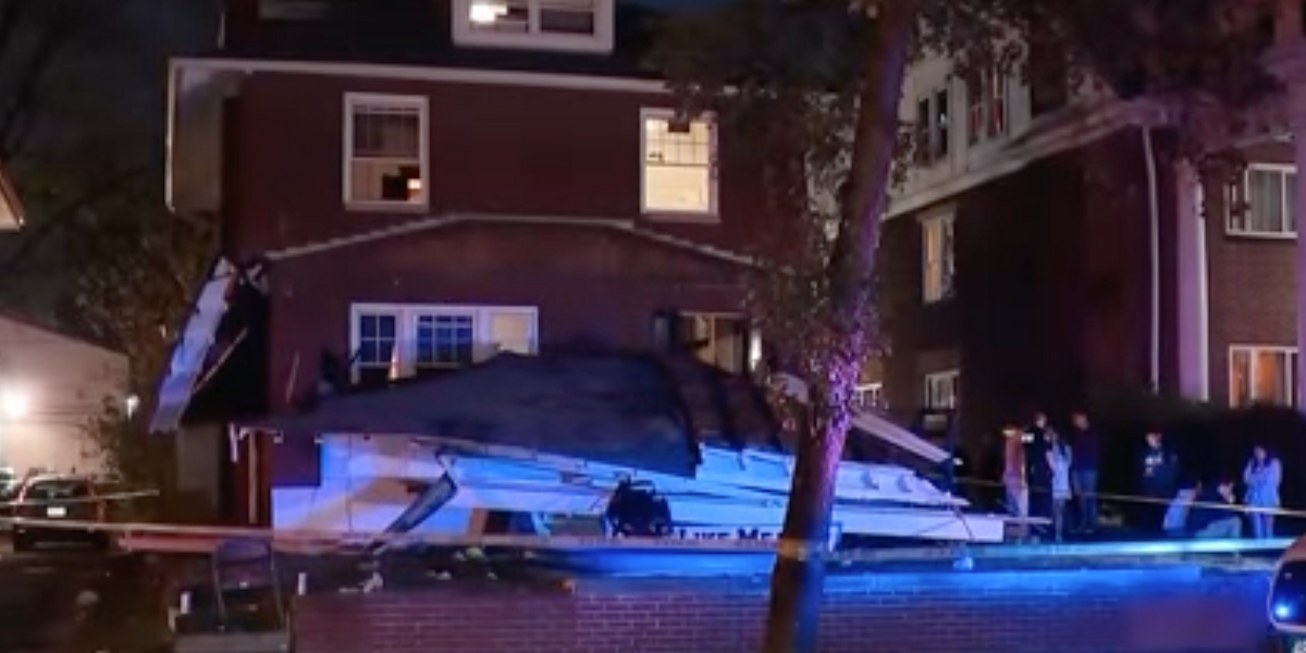 NextImg:Dozens injured after porch roof collapses near The Ohio State University