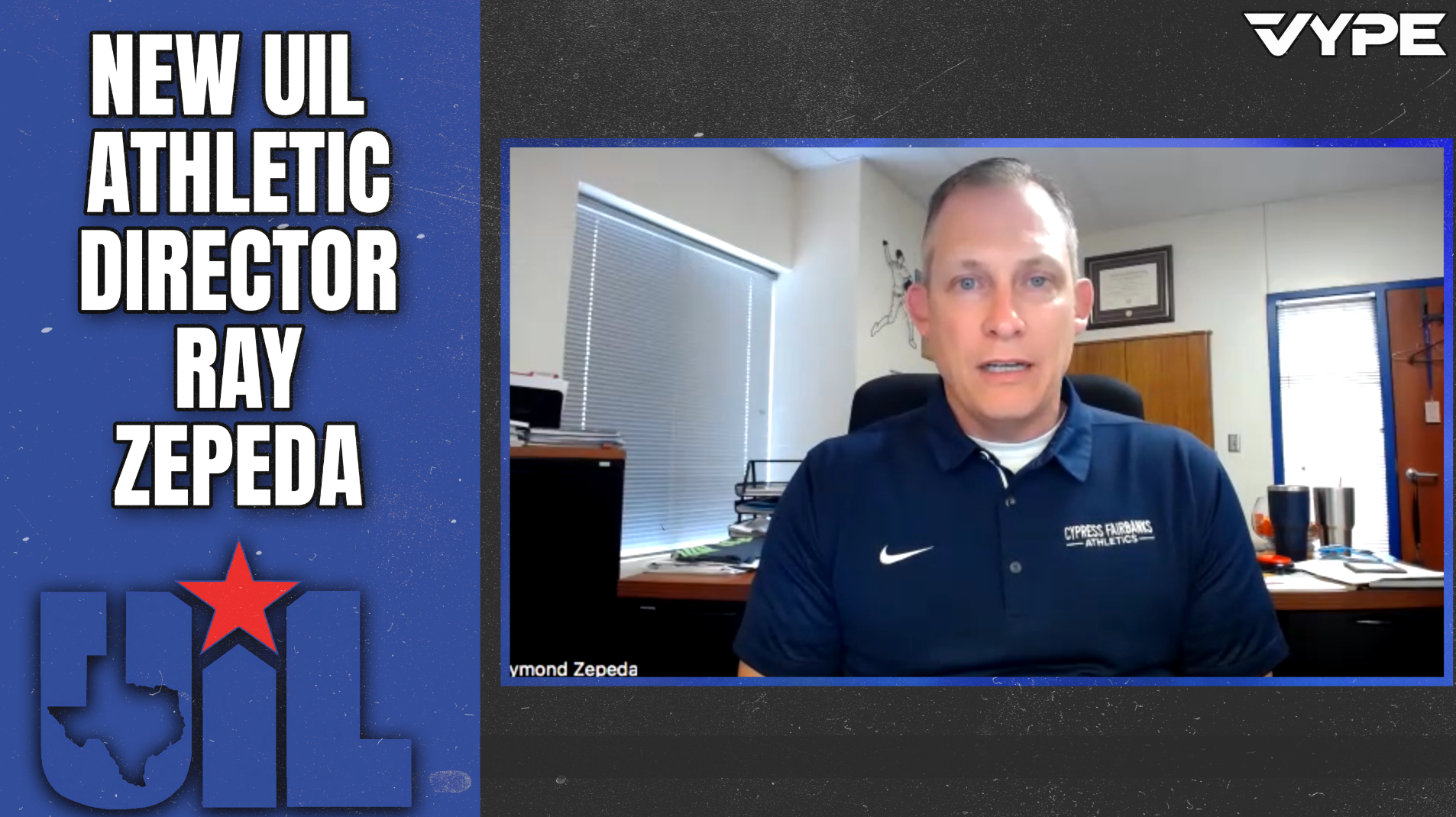 VYPE talks with UIL athletic director Zepeda before taking over new post