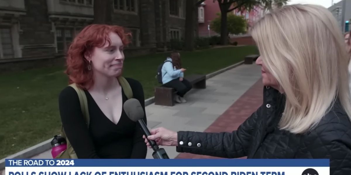 NextImg:Things get awkward when ABC host asks Biden voter what she likes about Biden — it takes 10 seconds for an answer