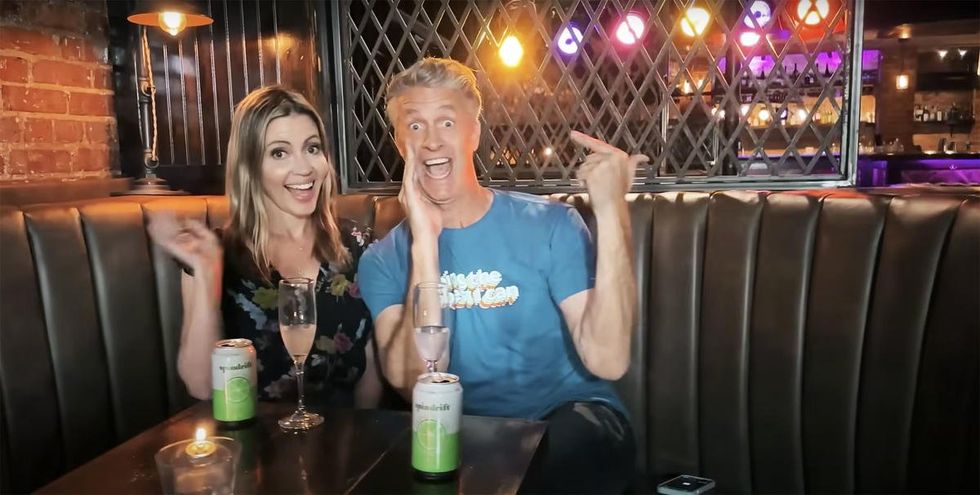 Gen X couple share a delightfully cheesy rap song welcoming millennials into their 40s