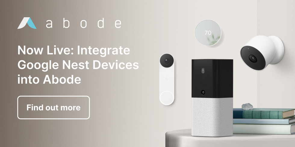 Google Nest Cams work with Abode
