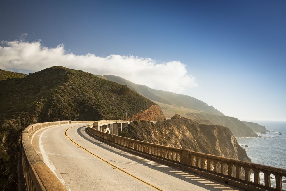 a photo of Pacific Coast Highway, California