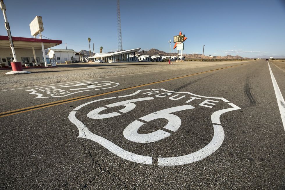 a photo of Route 66, Illinois to California: