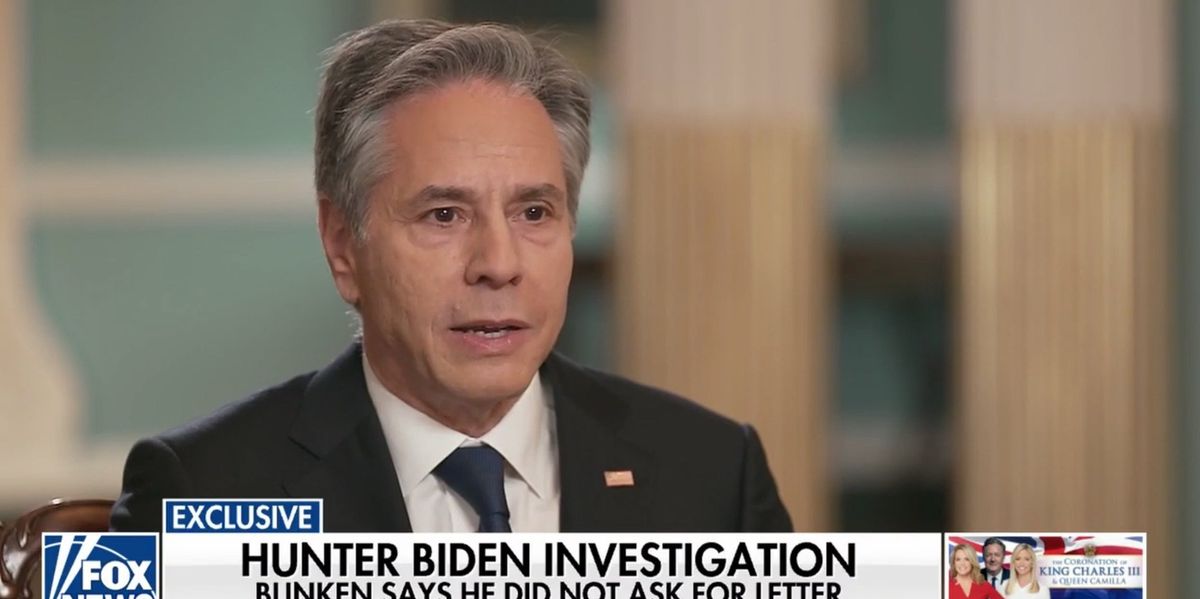 NextImg:Blinken denies role in infamous Hunter Biden laptop letter — then makes claim that allegedly contradicts sworn testimony