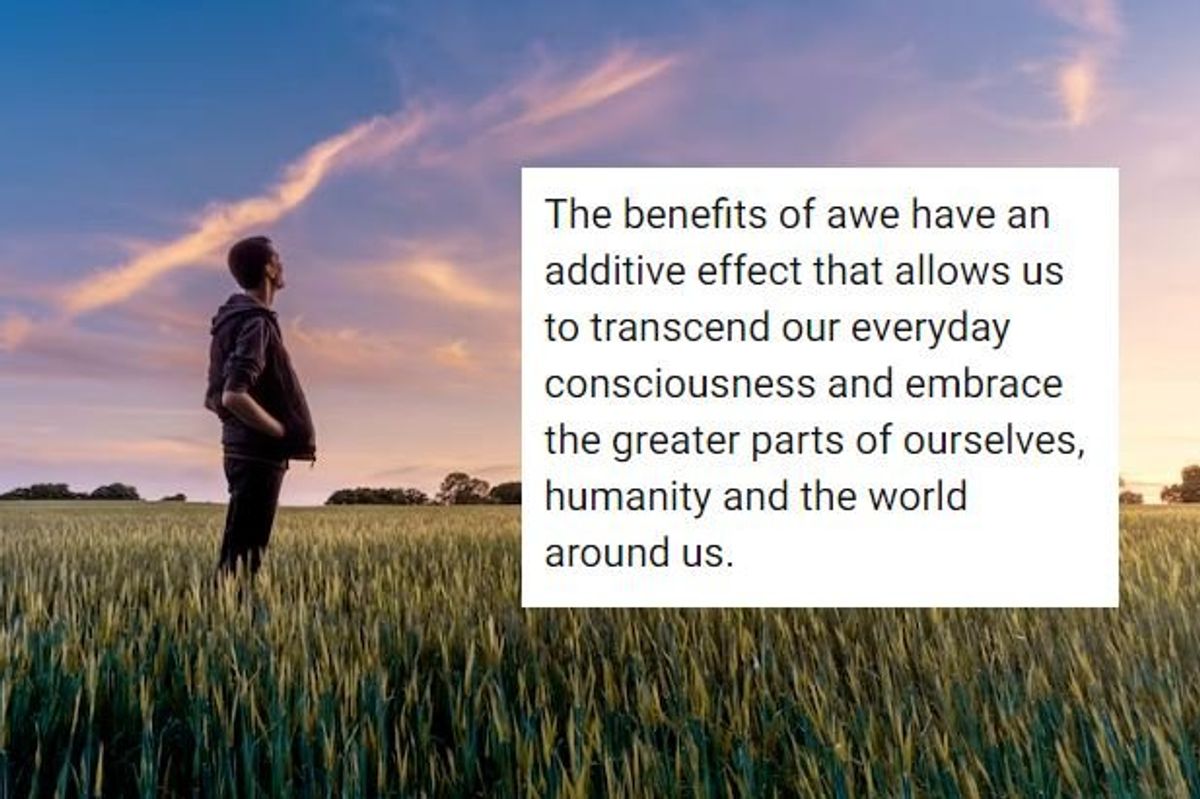 awe, transcendence, mental health