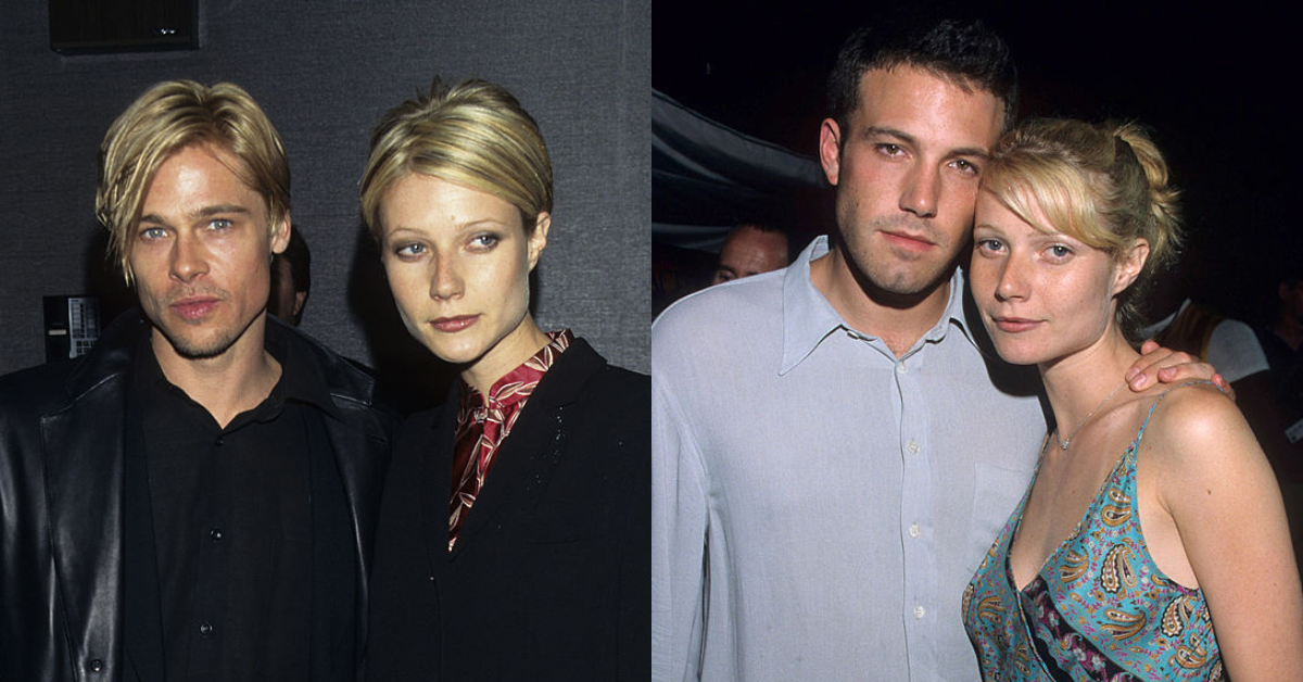 Gwyneth Paltrow and Brad Pitt; Ben Affleck and Gwyneth Paltrow