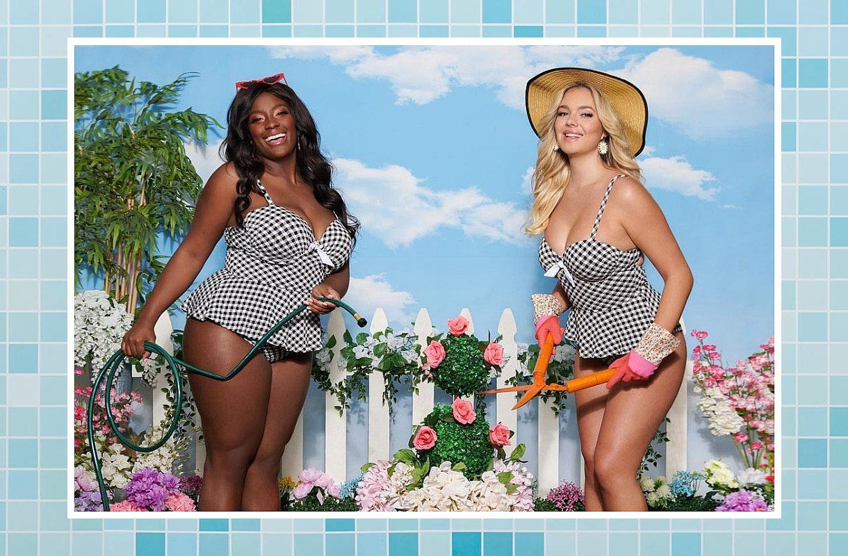 Pin up bathing sale suits plus size