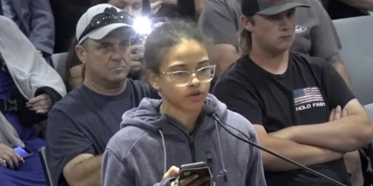 High school student slams school district for allowing boys in girls’ locker room after video emerges of trans student assaulting woman High school student slams school district for allowing boys in girls’ locker room after video emerges of trans student assaulting woman