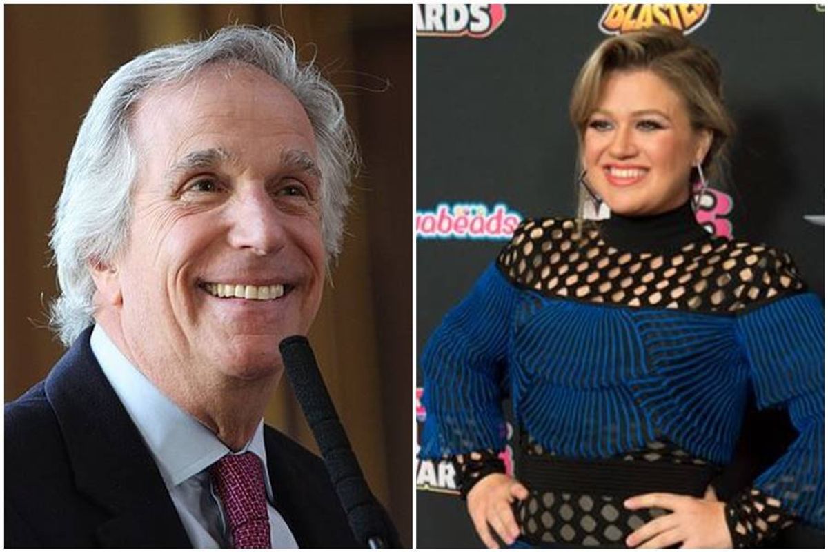 henry winkler, kelly clarkson, dyslexia