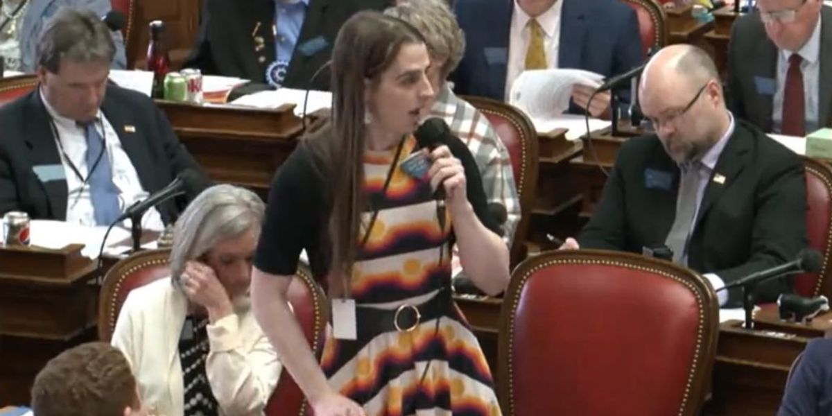 NextImg:‘Blood on your hands’: Leftist trans lawmaker spews hateful, anti-Christian remarks at Republicans for supporting ban on mutilating surgeries for minors