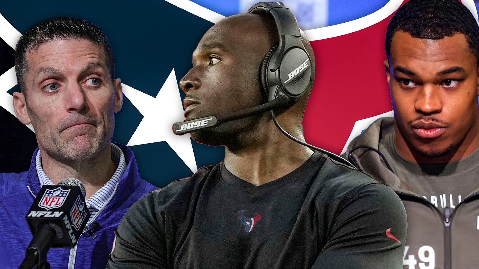 Texans Nick Caserio, DeMeco Ryans