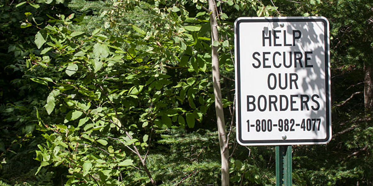 NextImg:9 men nearly freeze to death illegally entering US from Canada, found in frozen bog