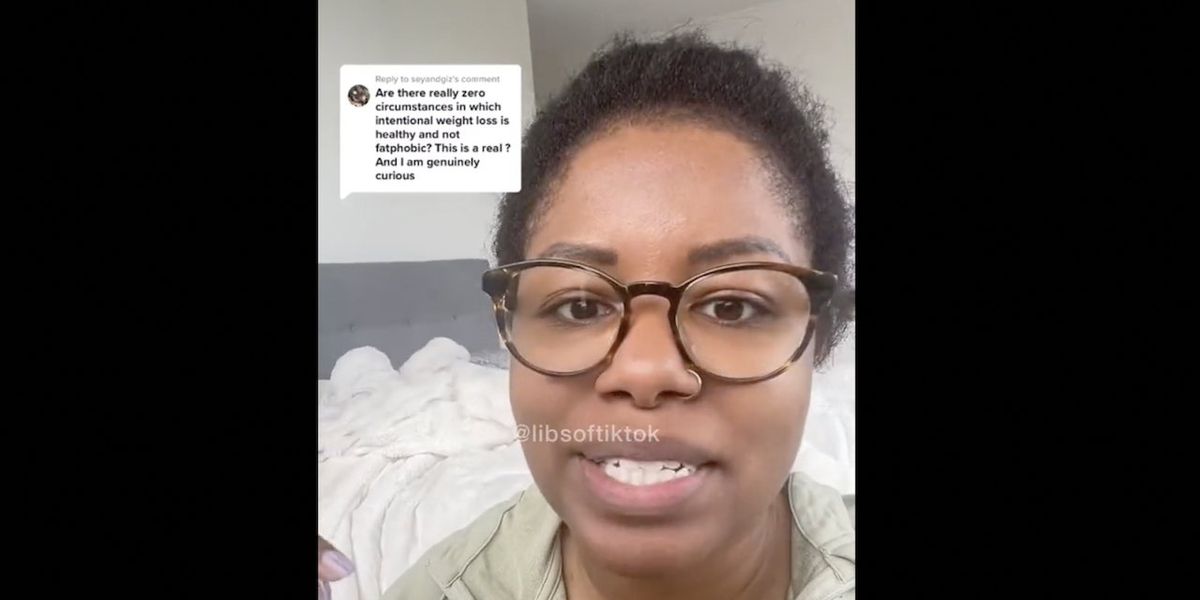 NextImg:Self-proclaimed 'personal trainer with a fat body' actually says it's 'fatphobic' to intentionally lose weight