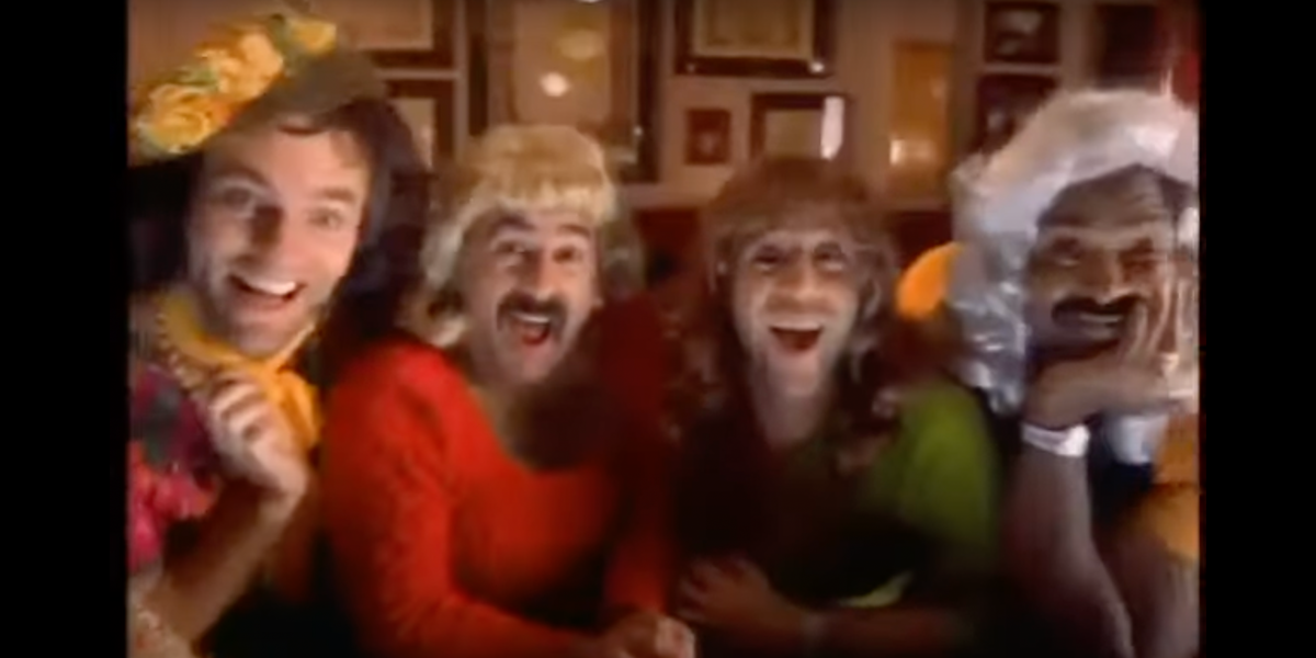 NextImg:Flashback: Old Bud Light ads jokingly feature cross-dressing men