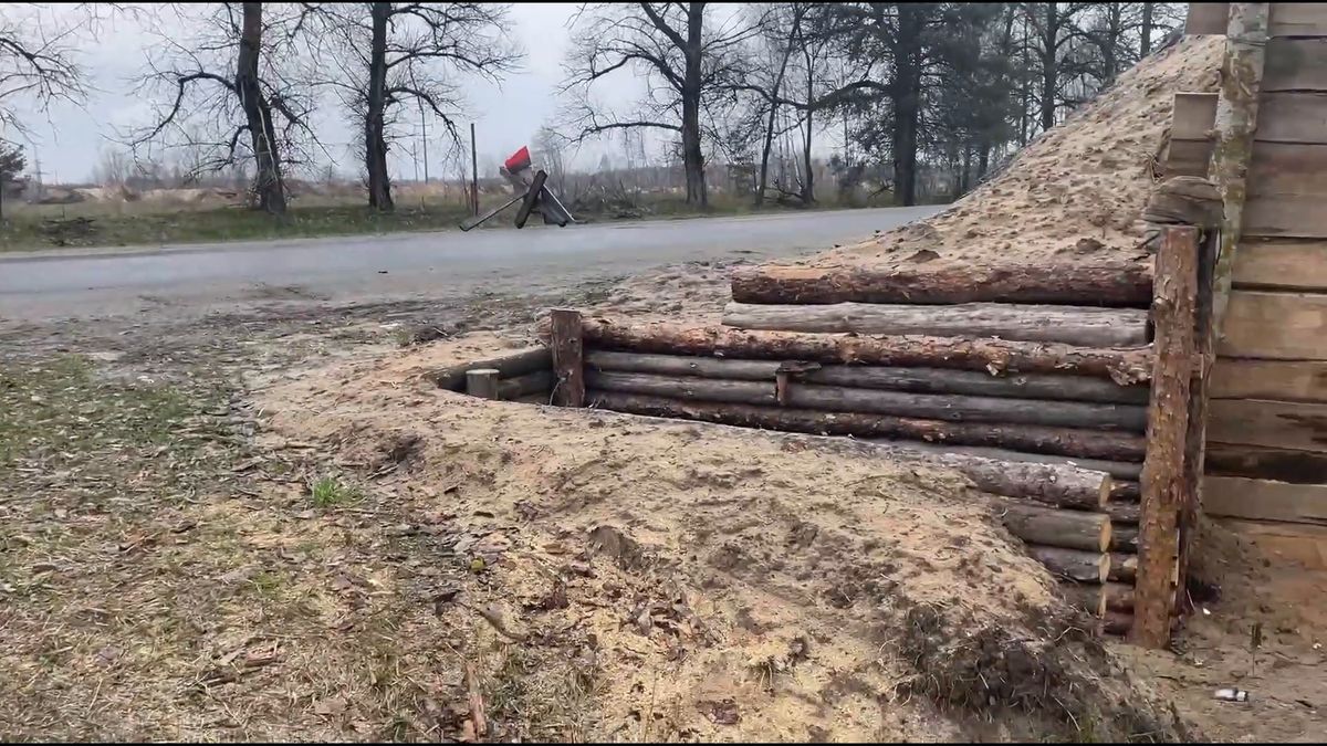 Reportage Ucraina, dentro le trincee al confine con la Bielorussia