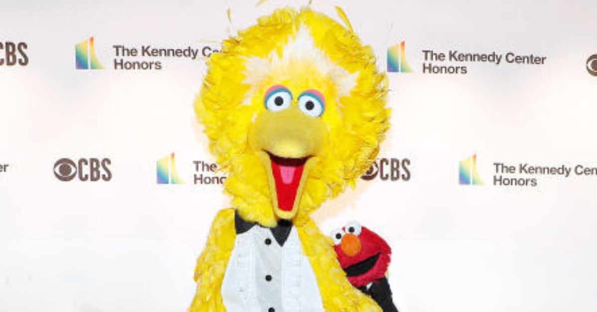Big Bird and Elmo at Awards Show