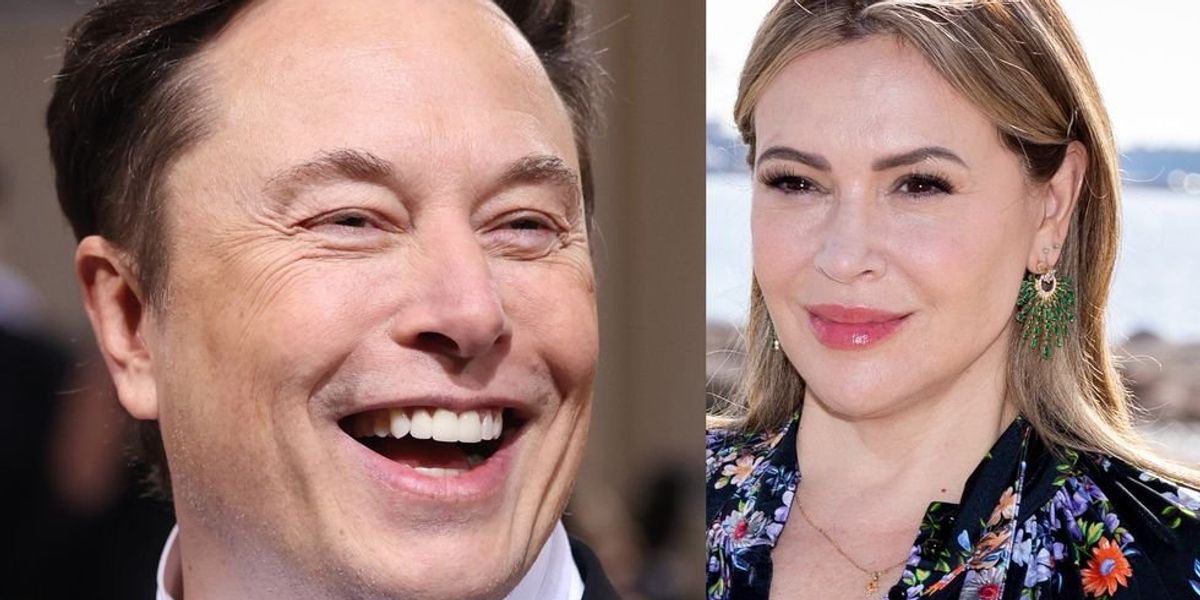 NextImg:Elon Musk mocks Alyssa Milano and other celebrities melting down over new verification rules