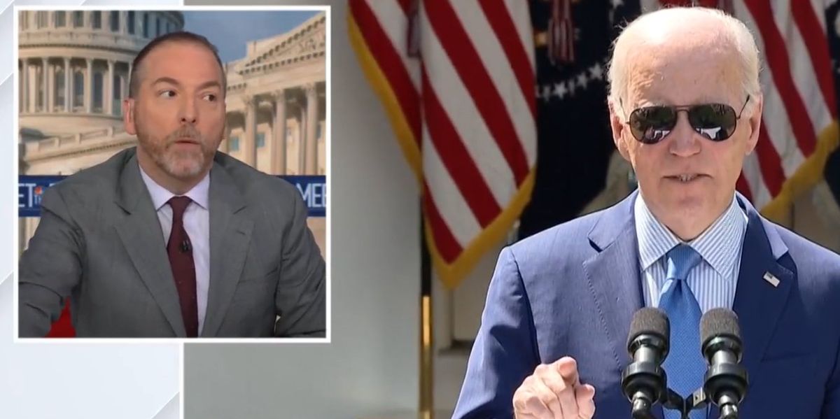 NextImg:Liberals turn on their own after Chuck Todd points out 70% of Americans don't want Biden to run again
