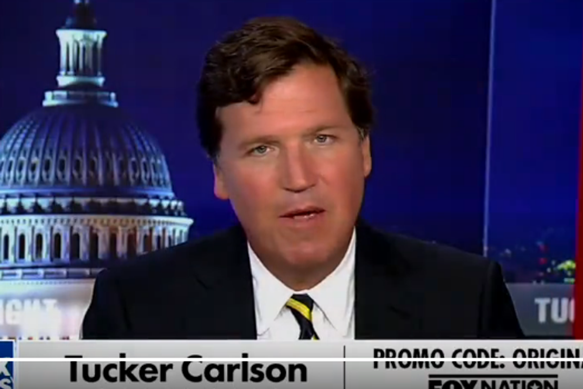 Guess Tucker's Last Lie To His Viewers Was 'We'll Be Back On Monday'