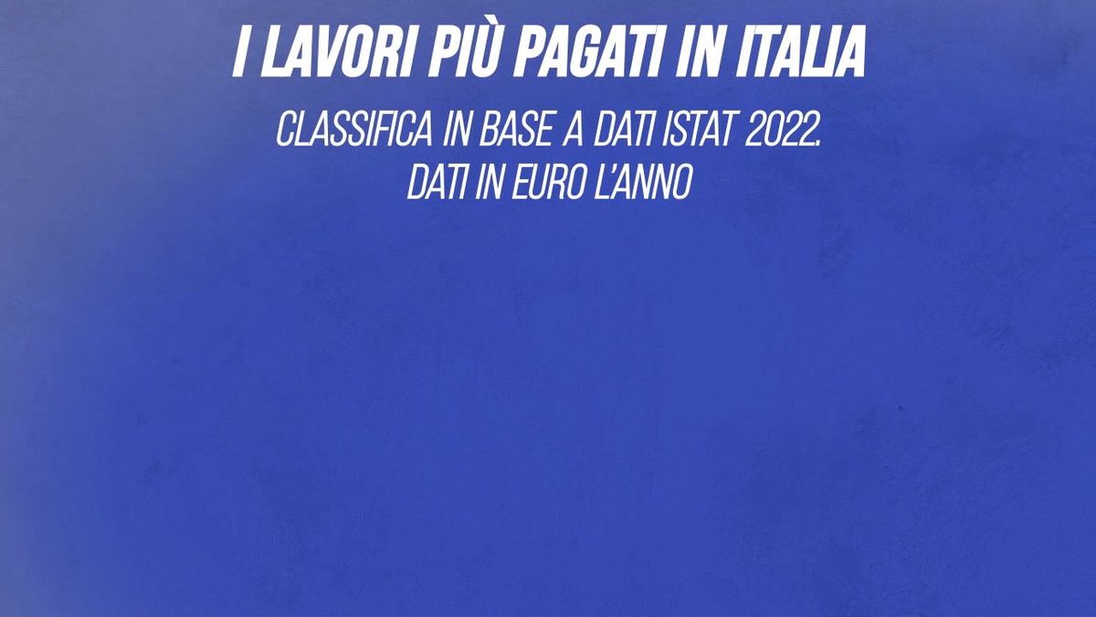 I lavori più pagati in Italia