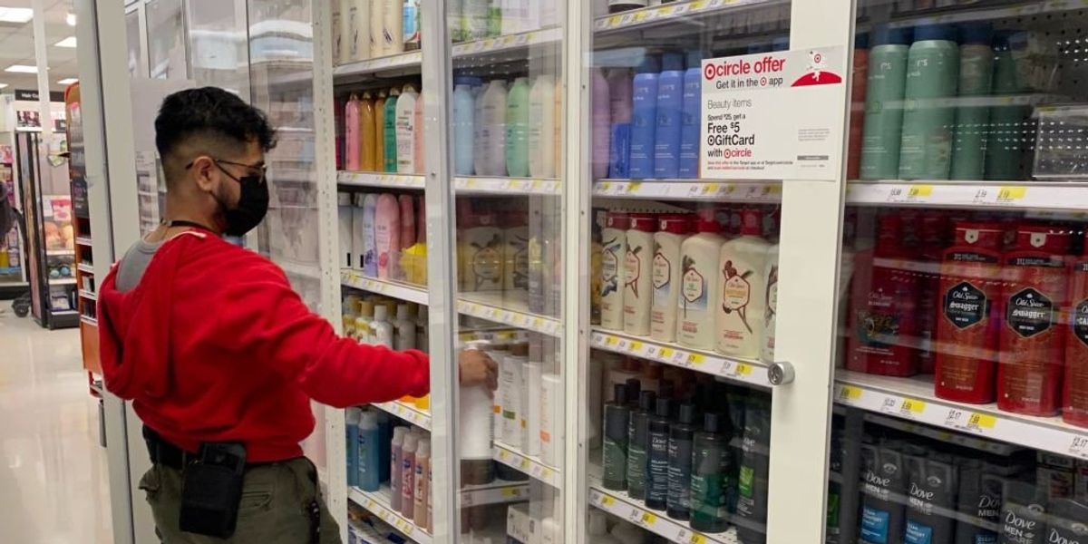 NextImg:San Francisco Target locks aisles of products behind security glass amid city's rampant shoplifting crisis