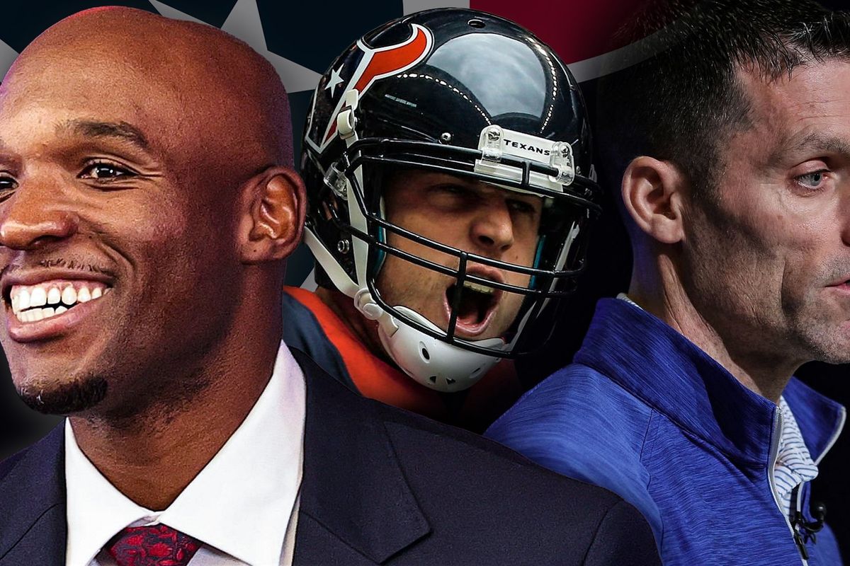 Texans DeMeco Ryans, Case Keenum, Nick Caserio