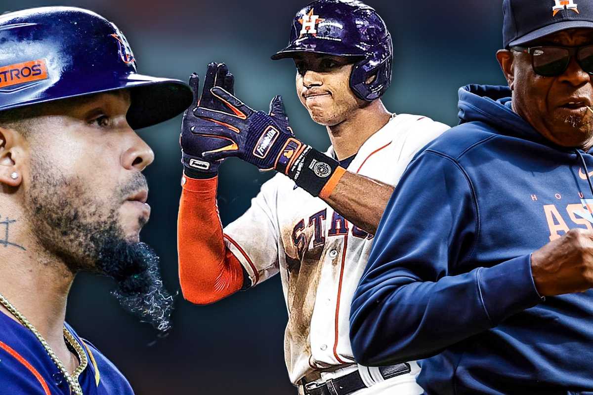 Astros Jose Abreu, Jeremy Pena, Dusty Baker