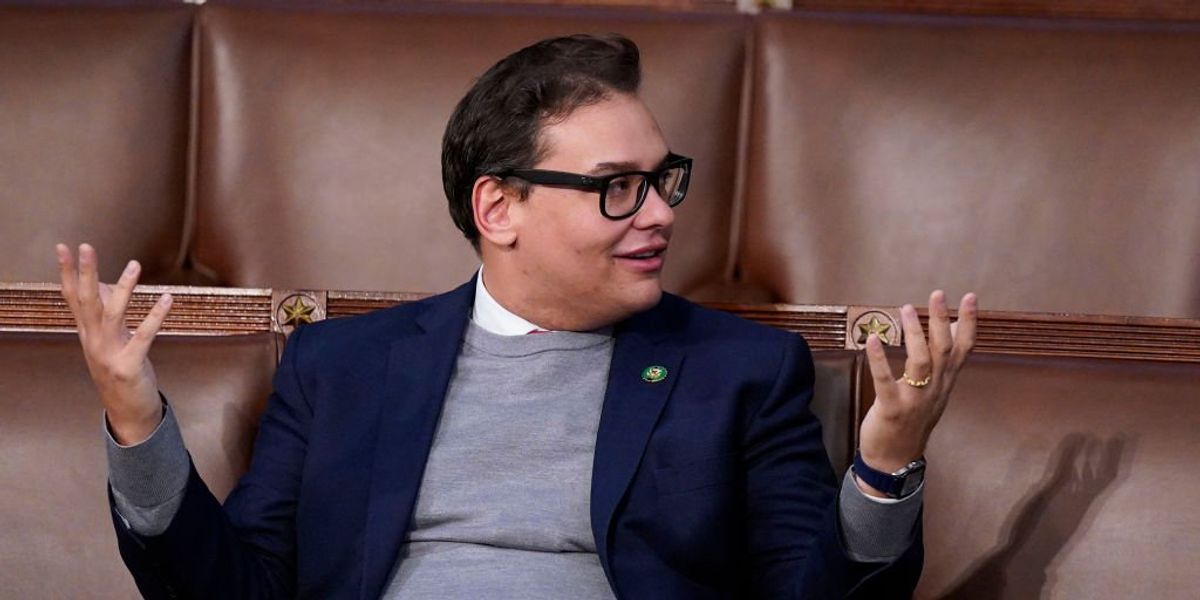 NextImg:Rep. George Santos in custody on federal charges