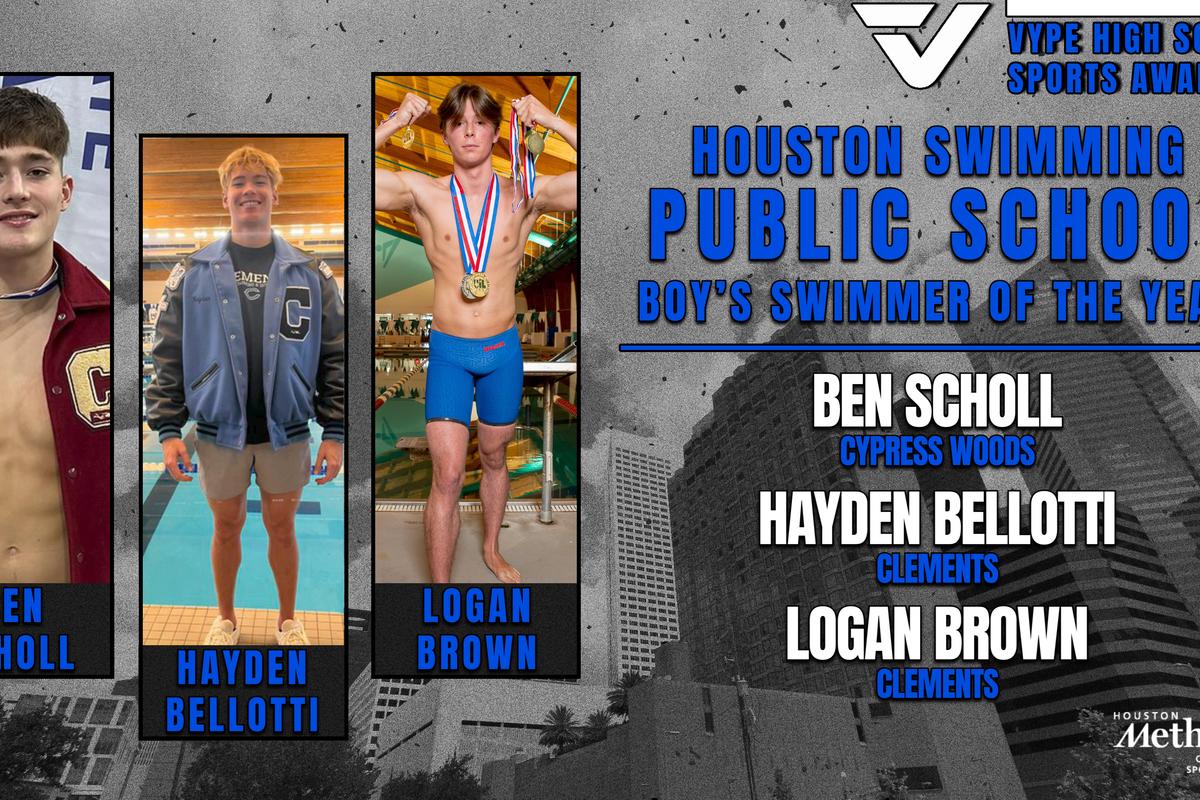 VYPE AWARDS: Public School Swimming presented by Houston Methodist Orthopedics & Sports Medicine
