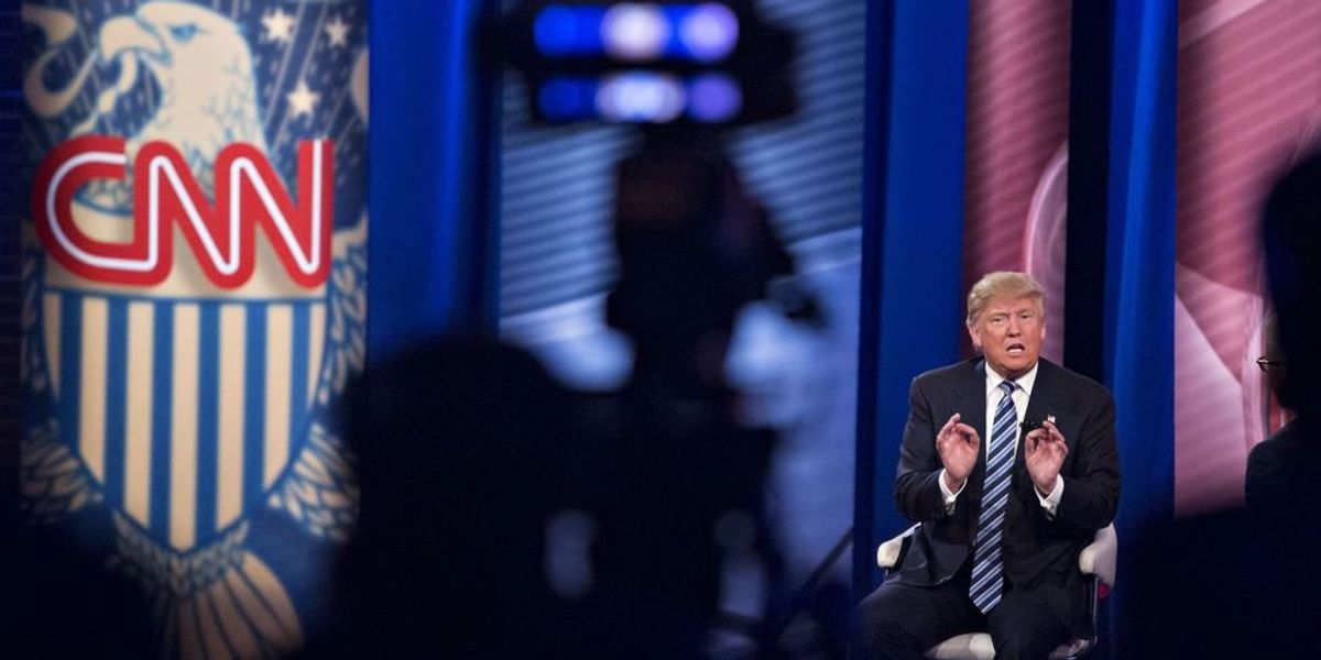 NextImg:Liberals are melting down over CNN airing town hall with Trump: 'CNN doesn't give a f*** about preserving democracy'