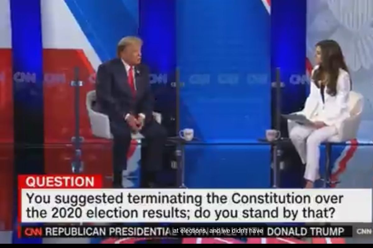 Missed The CNN Trump Town Hall? Well I Wouldn't Say We *Missed It*, Bob!