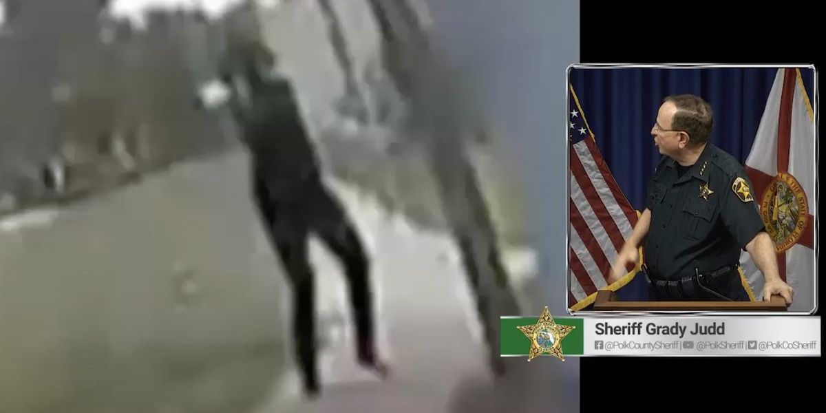 NextImg:13-year-old 'hardened criminal' shoots cop. 'He has no regard for life. None. Zero,' outspoken Florida Sheriff Grady Judd says.