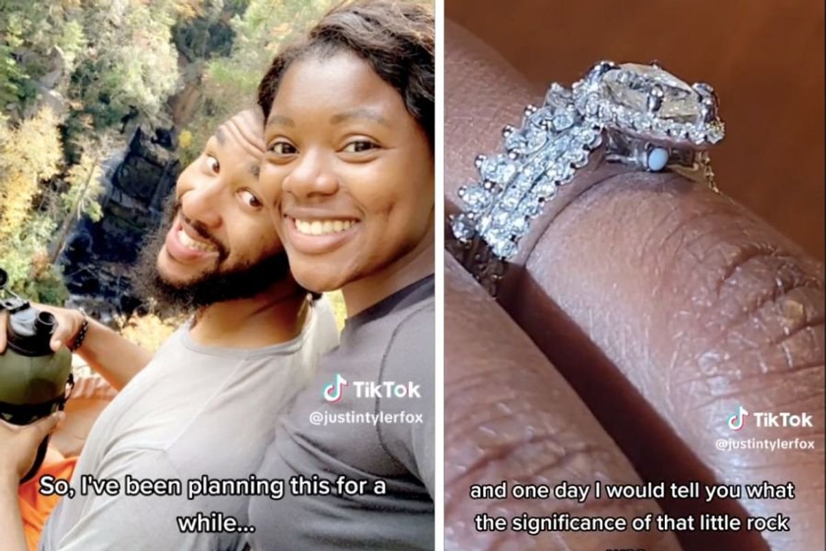 couple, wedding, engagement ring