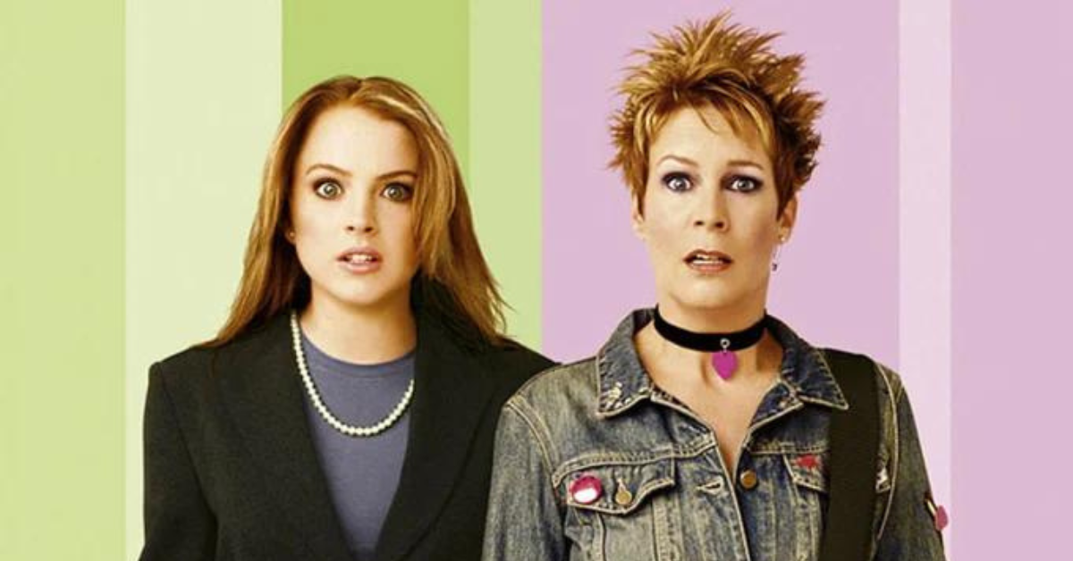 Lindsay Lohan and Jamie Lee Curtis from Freaky Friday