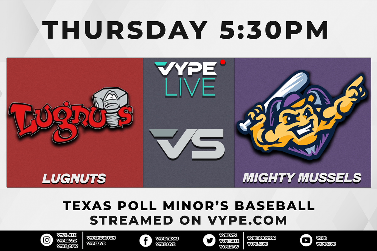 5:30PM - POLL Minors, Semifinal 1: Mighty Mussels vs. Lugnuts