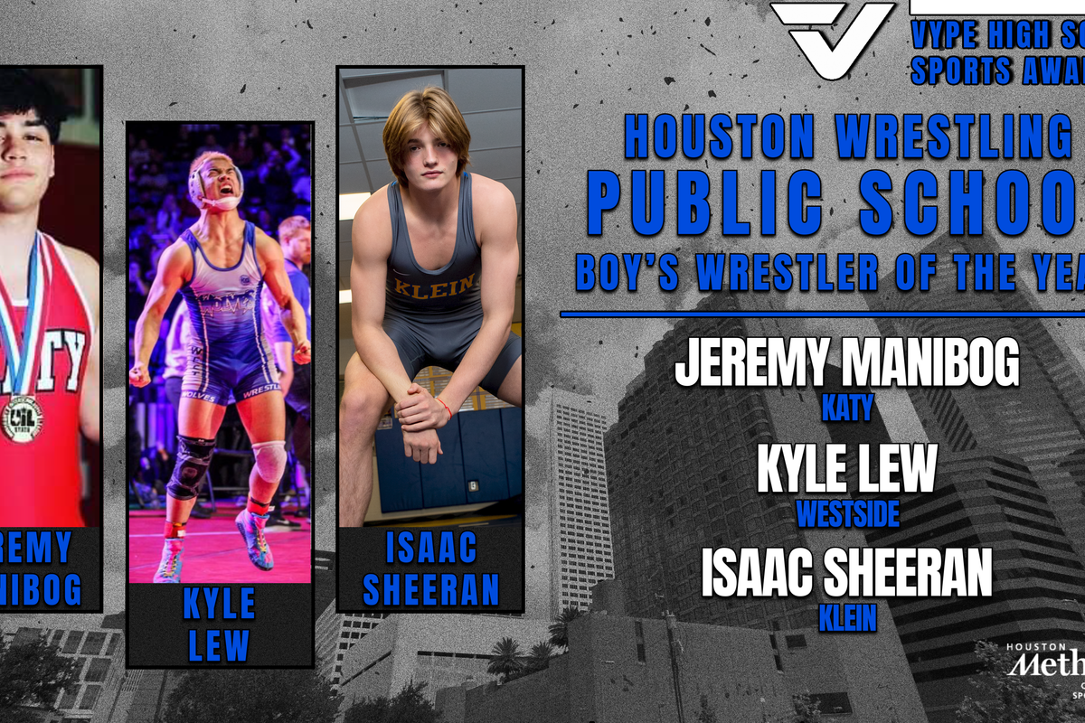 VYPE AWARDS: Public School Wrestling presented by Houston Methodist Orthopedics & Sports Medicine
