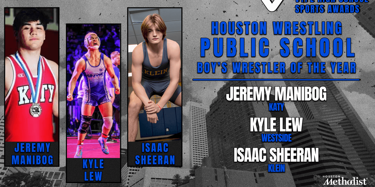 VYPE AWARDS Public School Wrestling presented by Houston Methodist