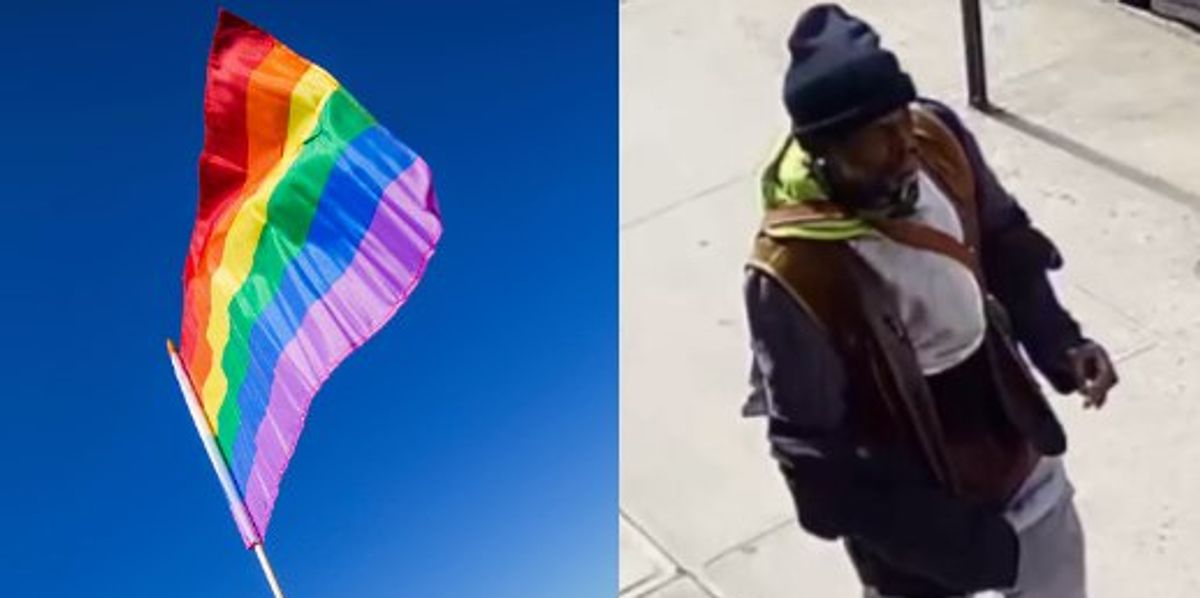 NextImg:Homeless New York City man charged with multiple hate crimes for defecating on LGBTQ flag
