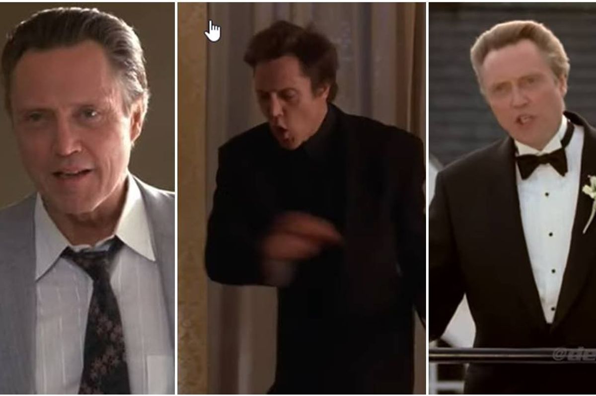 christopher walken, walken super cut, walken music video
