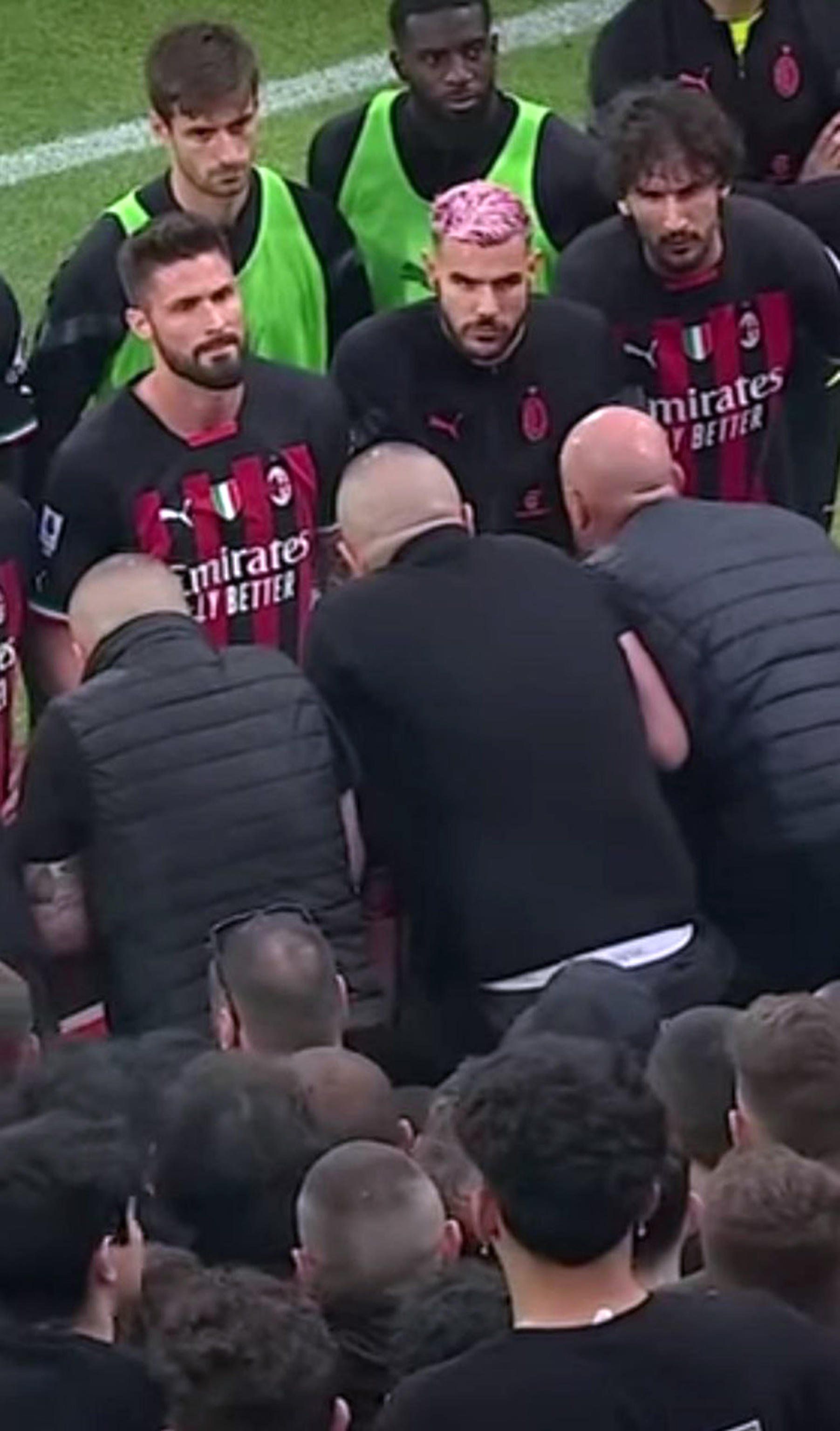 Milan choc: ramanzina dagli ultras